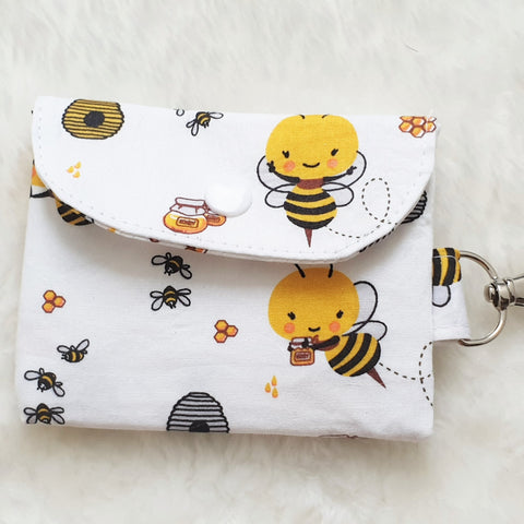 Happy busy bees  card holder